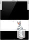 Looney Tunes Bugs Bunny Black White Surface Pro (2017) Skin